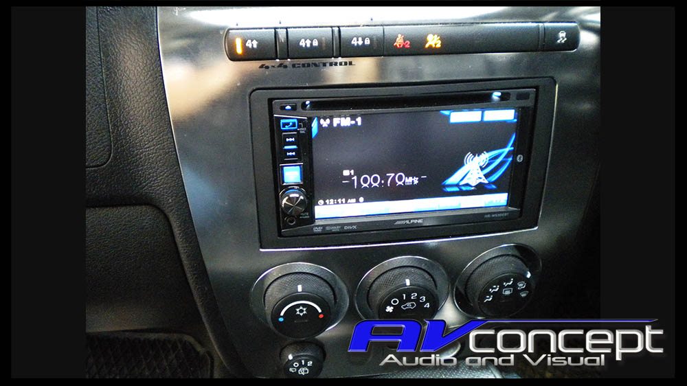 Hummer stereo install - AV Concept Audio and Visual