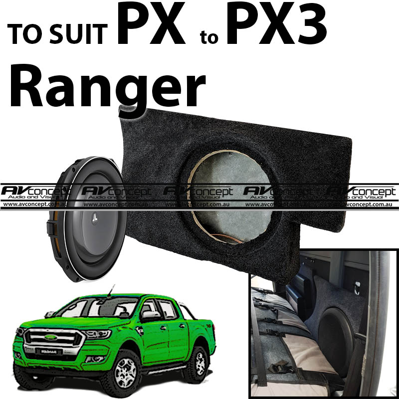 Ford PX Ranger Subwoofer add on Smooth and Warm Ultimate pack AV